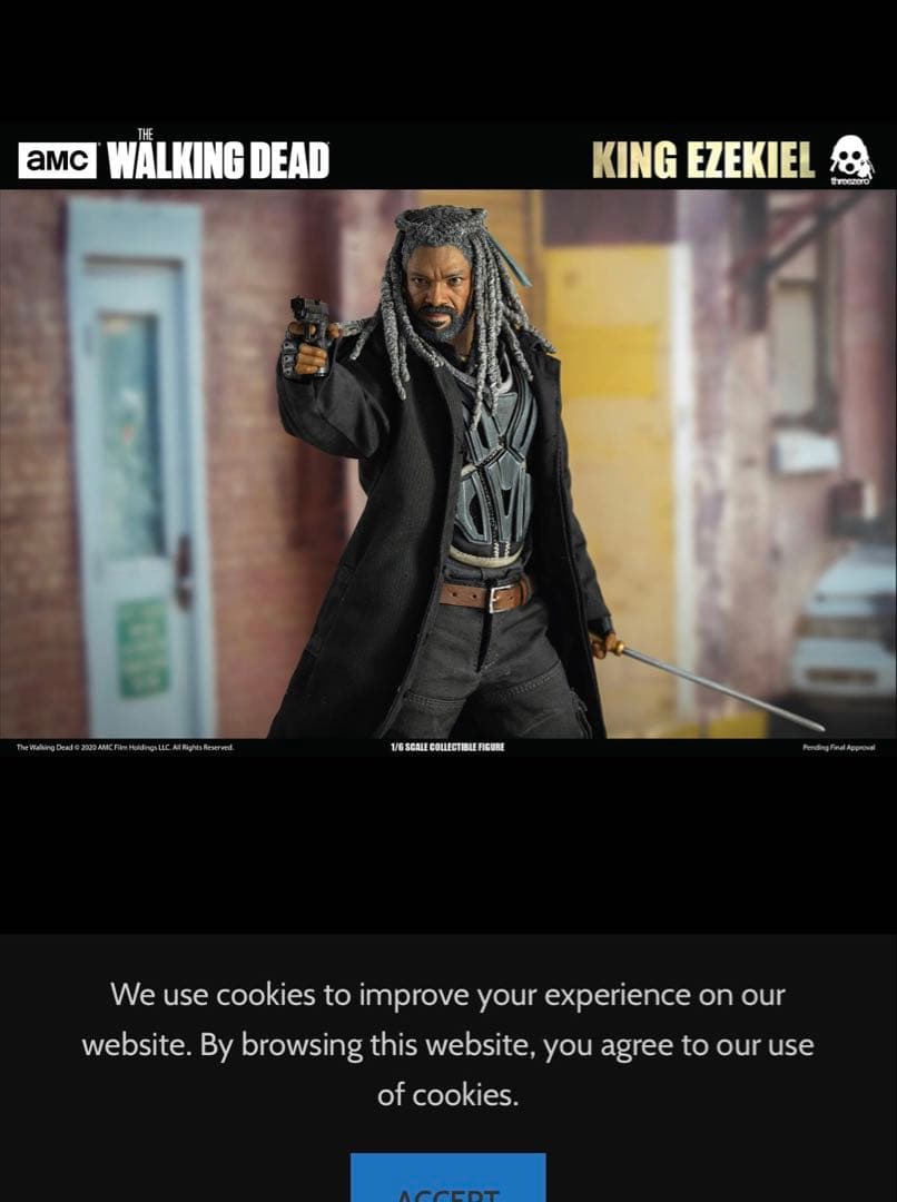 SF・ファンタジー・ホラー threezero THE WALKING DEAD KING EZEKIEL