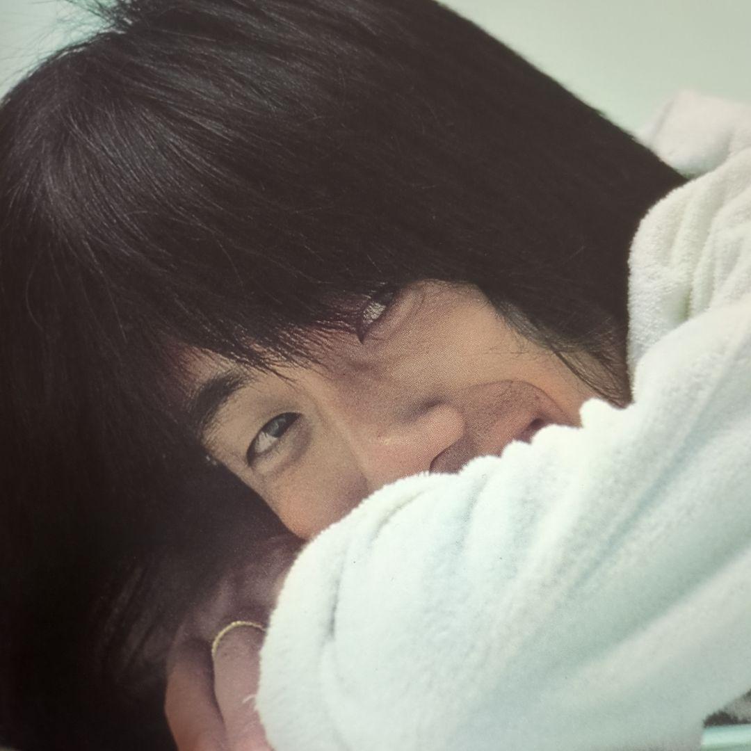 長渕剛　直筆サイン色紙・LPレコード『Bye Bye』