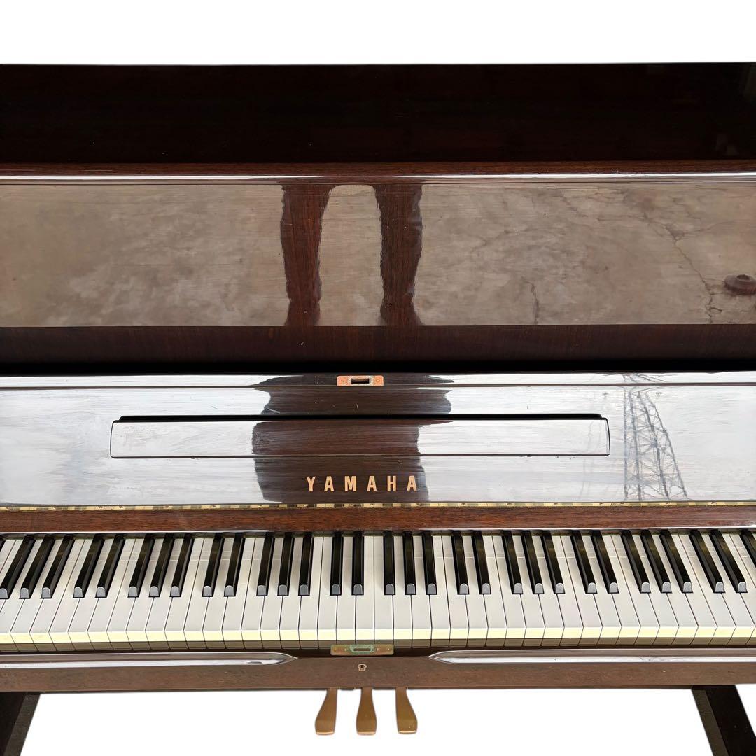 【美品】YAMAHA アップライトピアノ W110BW 猫脚 ウォルナット