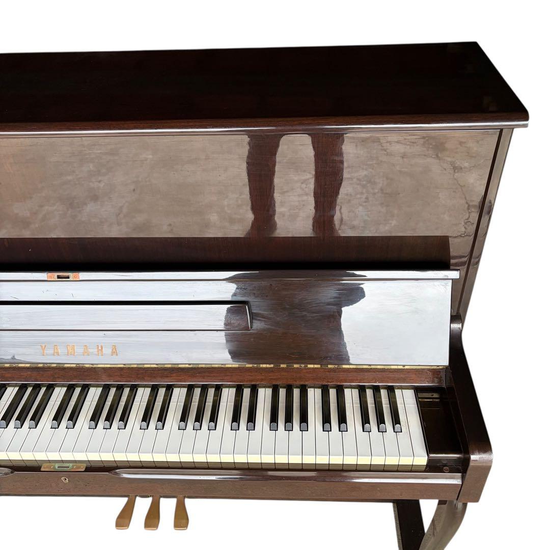 【美品】YAMAHA アップライトピアノ W110BW 猫脚 ウォルナット