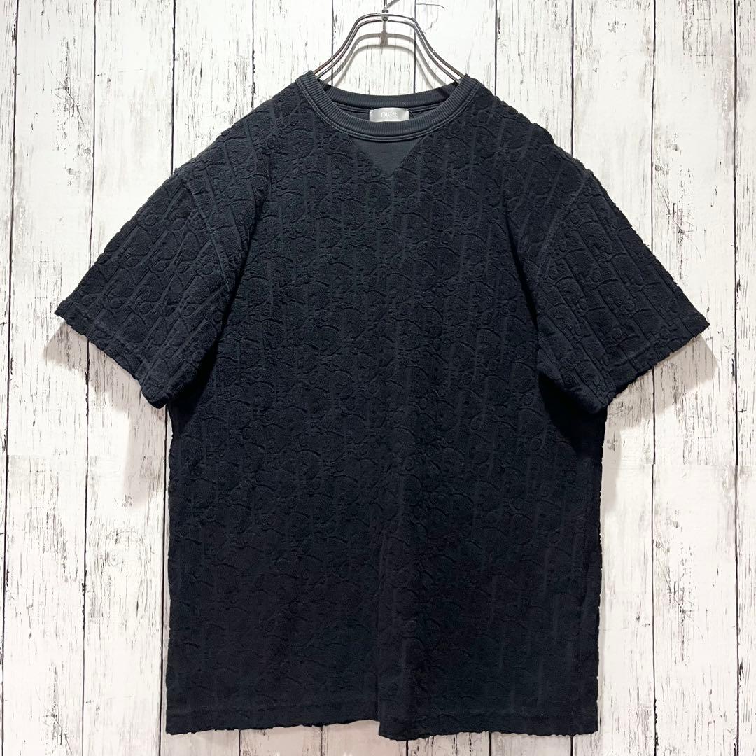 極美品　Dior オブリーク柄定番カラーtシャツ　人気モデル　トロッター