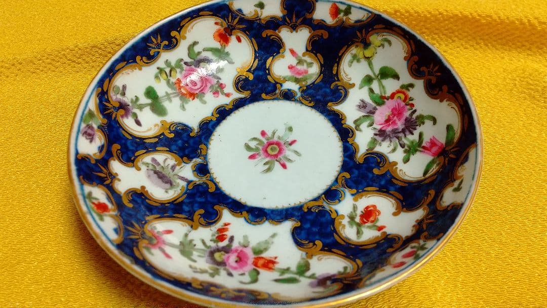 初期 WORCESTER Cup&Saucer(1775年頃)