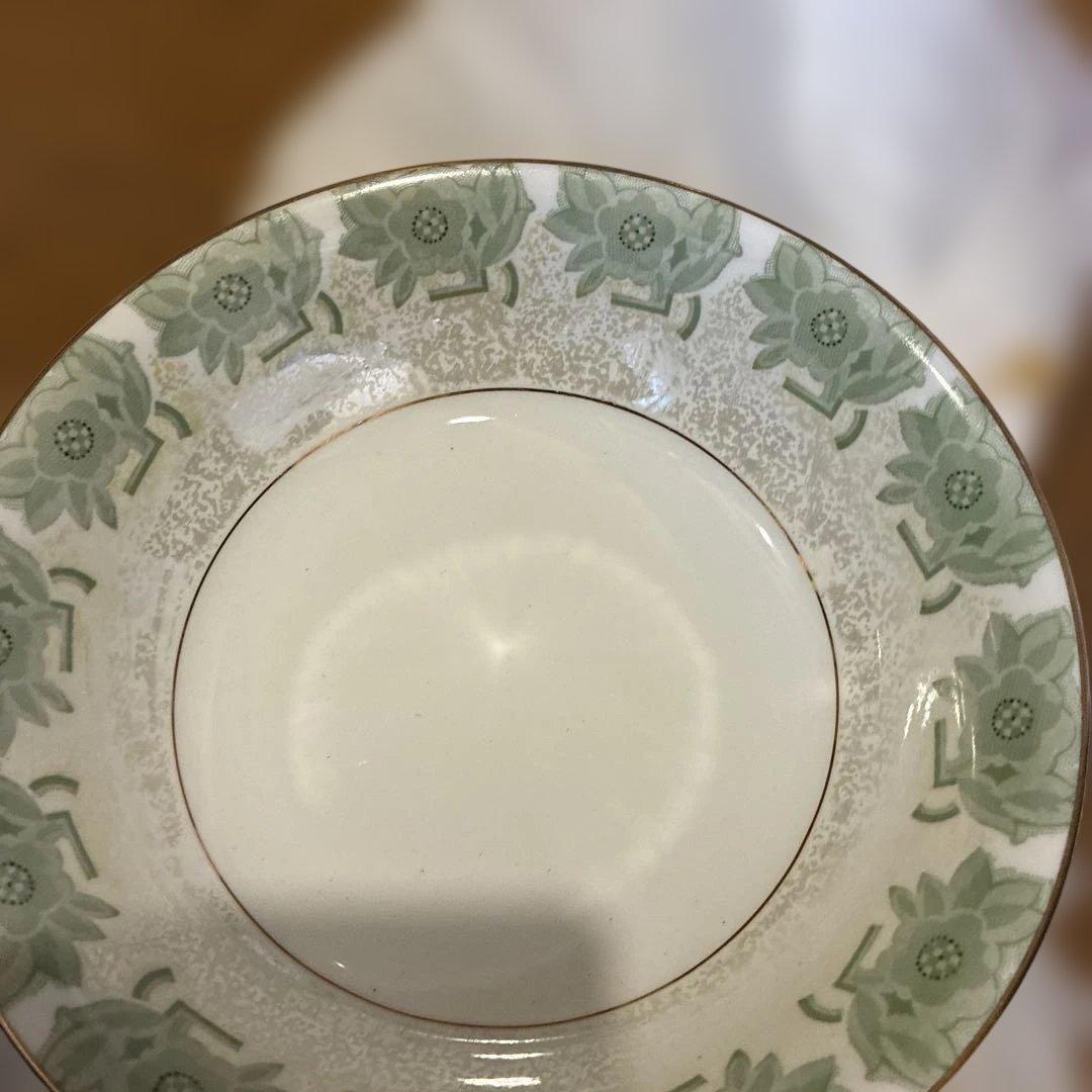 アンティーク　オールド陶東　東洋陶器會社 戦前 OCW印 ボウル　鉢　ラスター彩