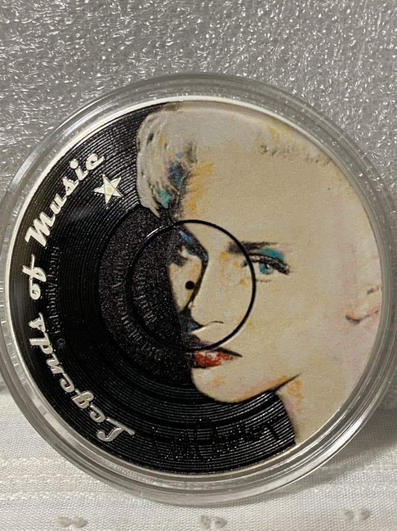 2019年 ソロモン諸島 マドンナ 1オンス 銀貨  Madonna