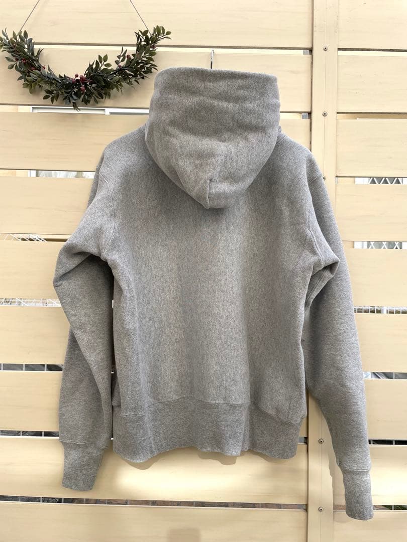 【定番】USA製チャンピオン リバースウィーブ　プルオーバースウェットパーカーL