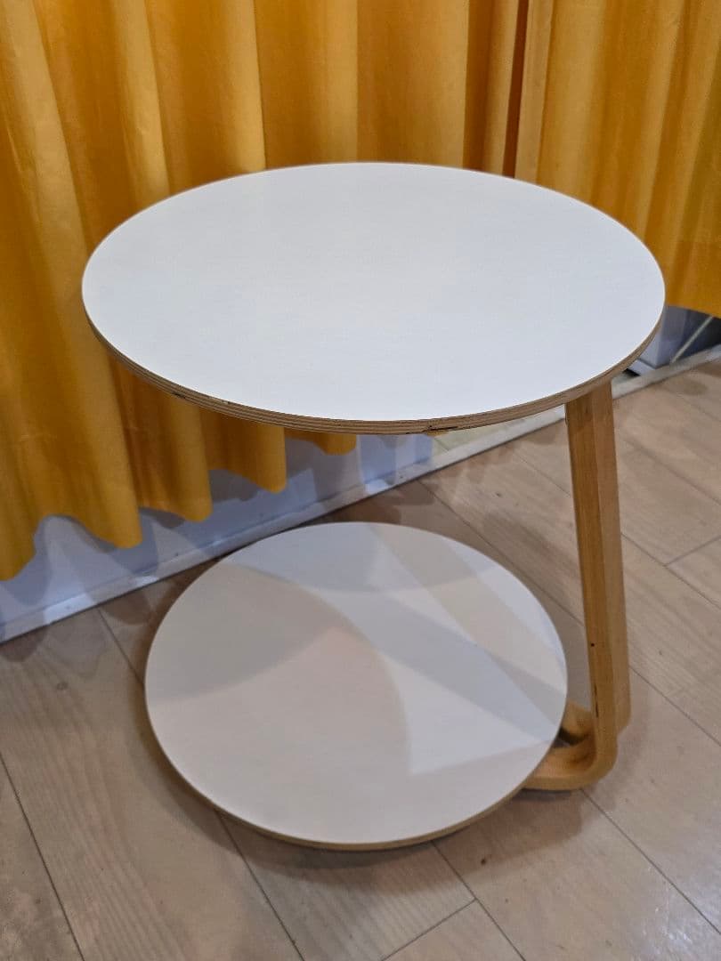 イケア Vintage Ikea ÅNES white サイドテーブル