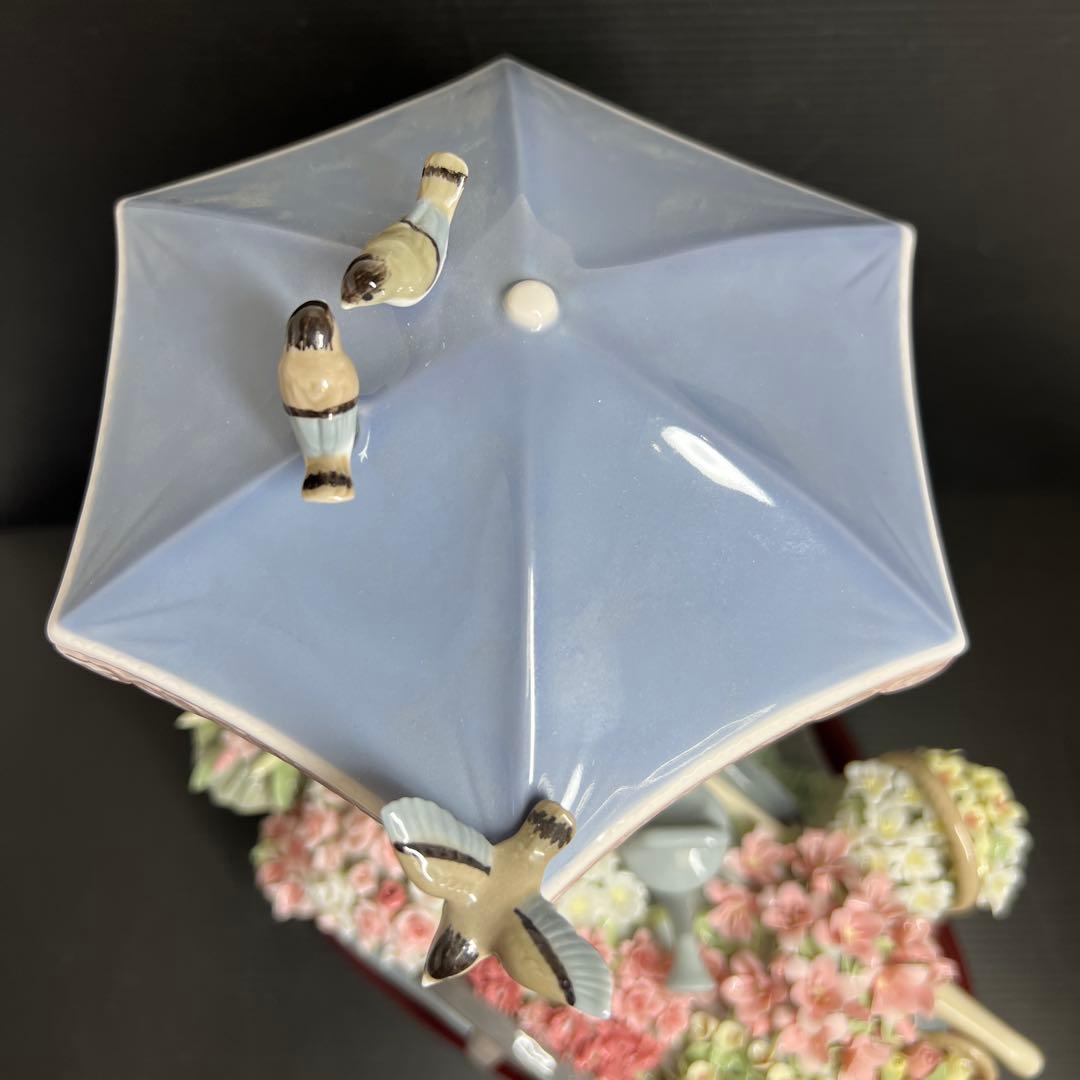 専用リヤドロ　「公園通りの花屋さん」最大高さ約30.5㎝　東Y7-1202☆1F