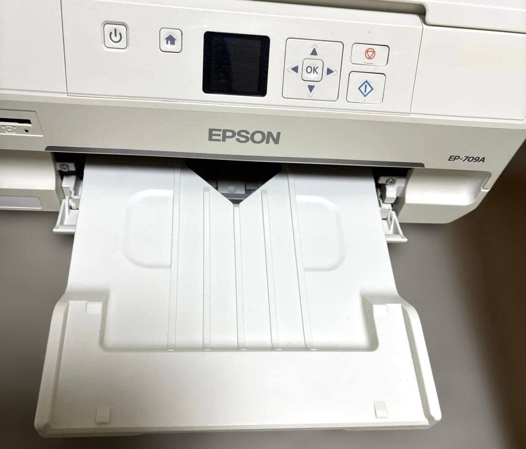 EPSON プリンター　EP709A 動作確認済み　訳あり　ホワイト　白