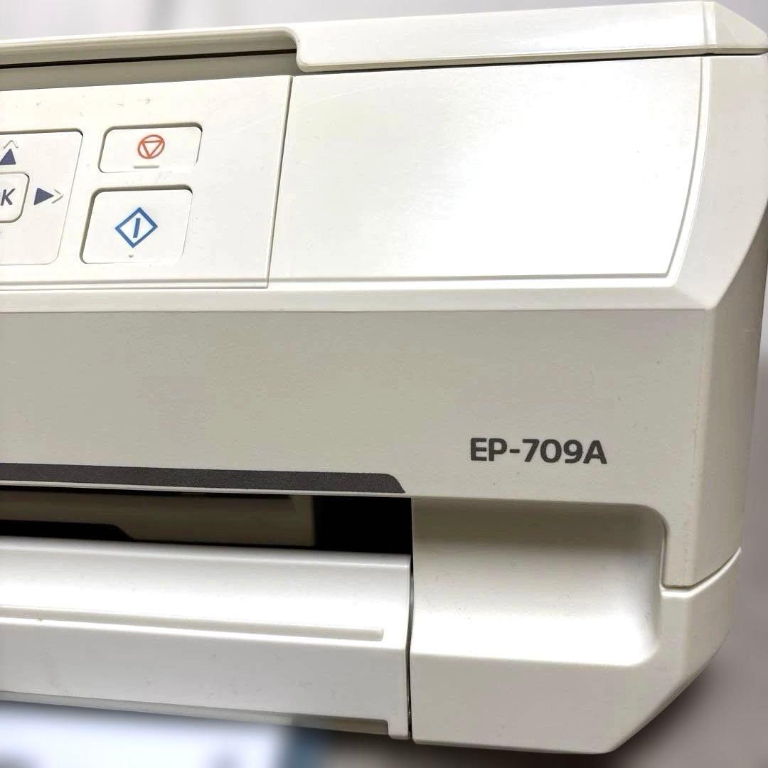 EPSON プリンター　EP709A 動作確認済み　訳あり　ホワイト　白