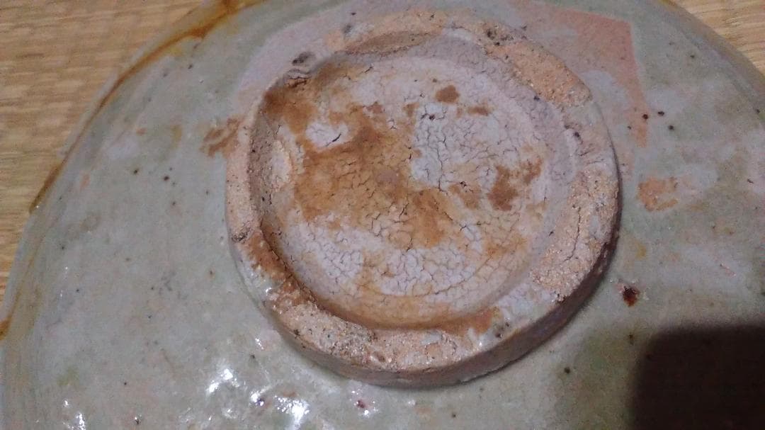 古唐津　絵唐津　大皿　発掘　呼継　径23.8cm