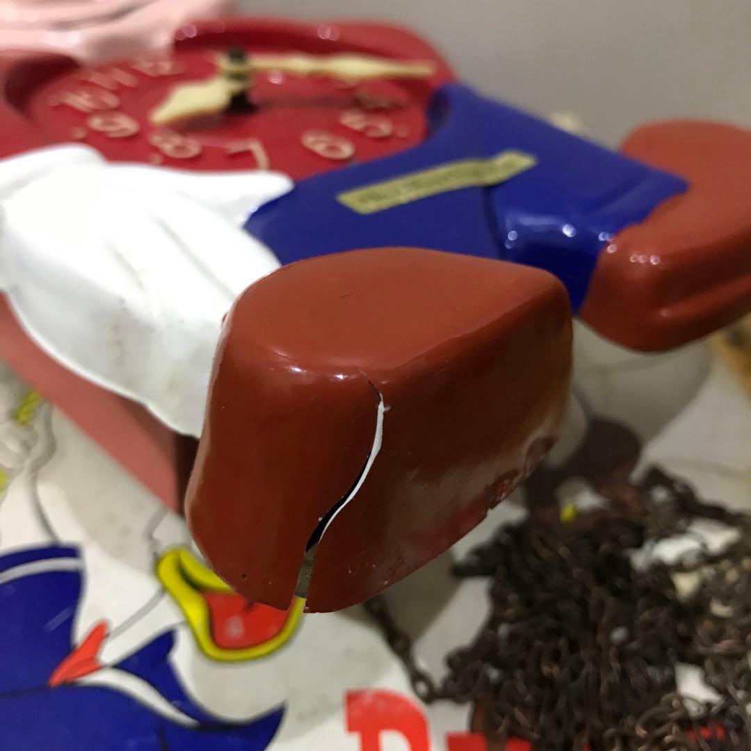 美品 ミケン DISNEY ミッキーマウス 振り子時計