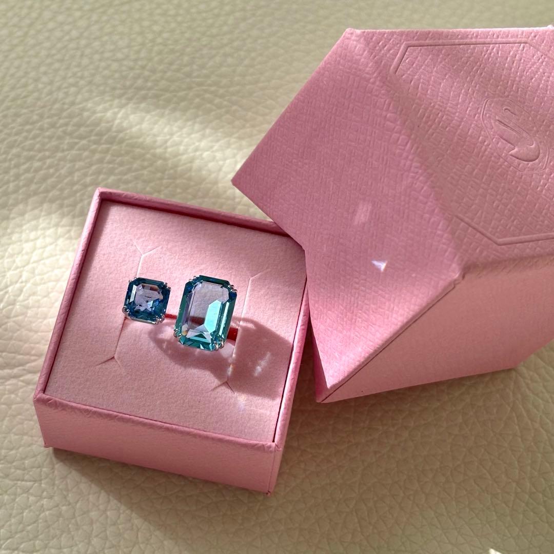 【新品・未使用】Swarovski Millenia オクタゴンカット リング