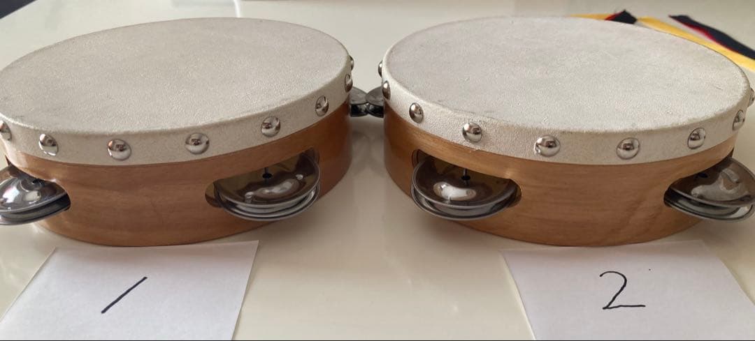 ヤマヨ　ニュータンブリン　15cm 6個セット　タンバリン　まとめて