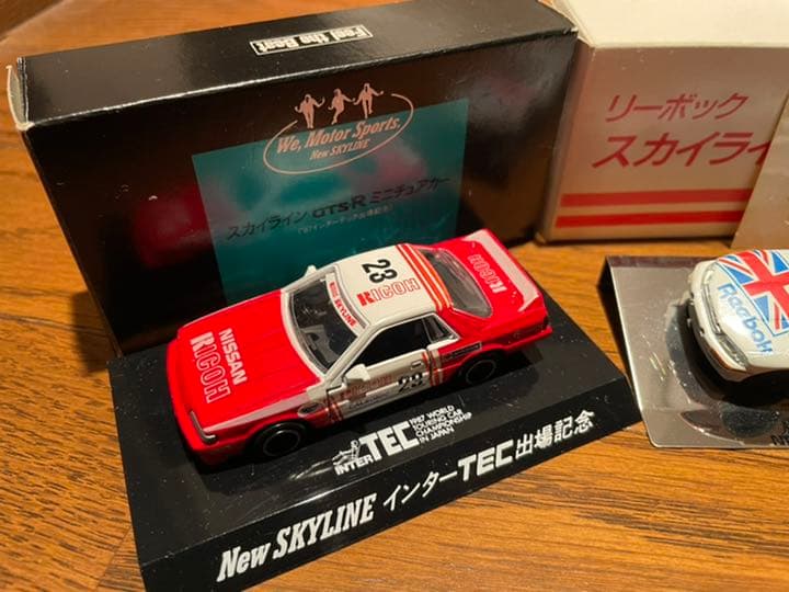 スカイライン　GTS-R ミニチュアカー　インターテック　リーボックスカイライン