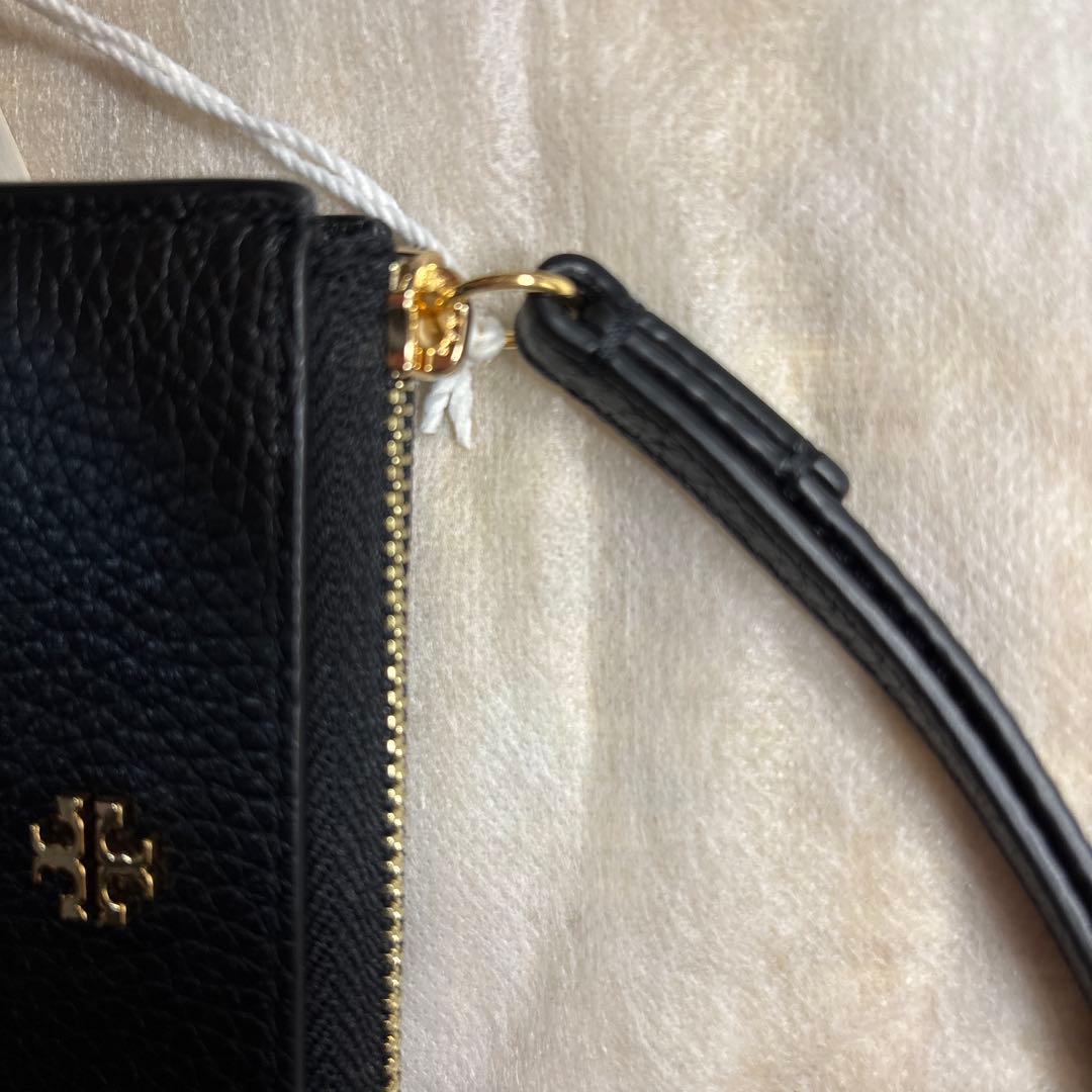 トリーバーチ　コンパクトウォレット　ブラック