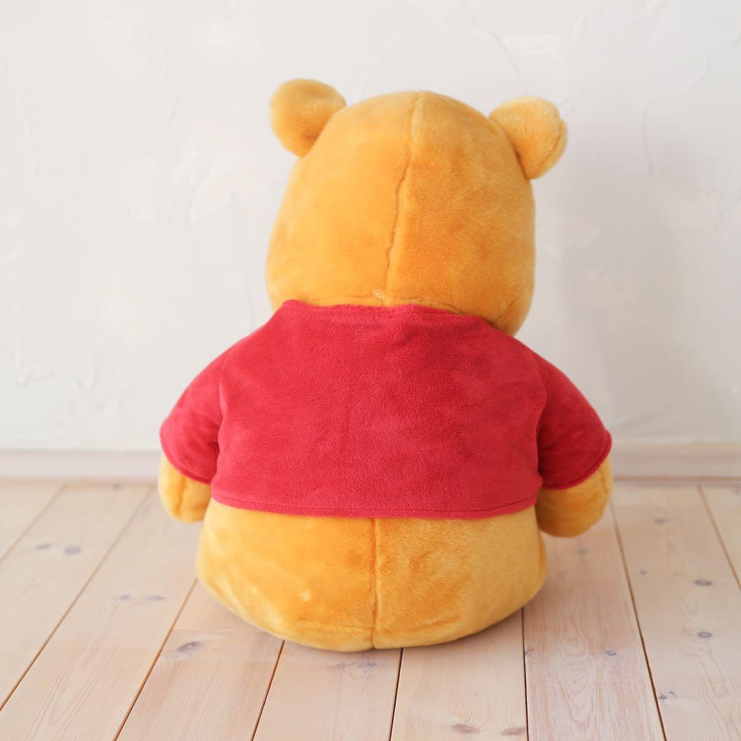 【希少・廃盤品】ディズニーエクスクルーシブ プーさん 特大ぬいぐるみ 50cm