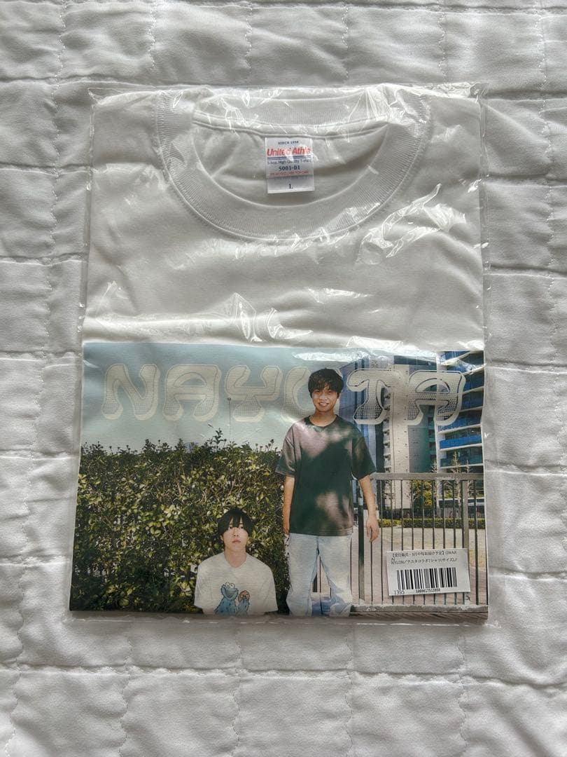 ナユタ　owarai nylon Tシャツ