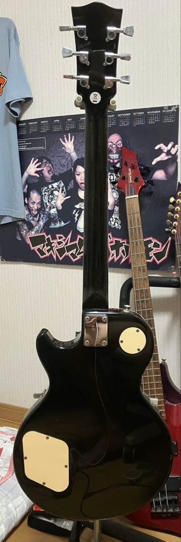 Playtech ゴールド エレキギター レスポール