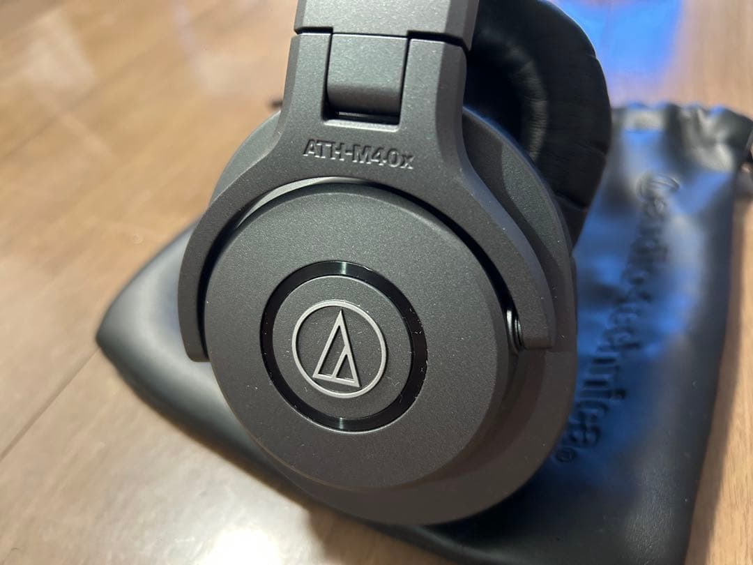 [未使用に近い] audio-technica ヘッドホン ATH-M40x