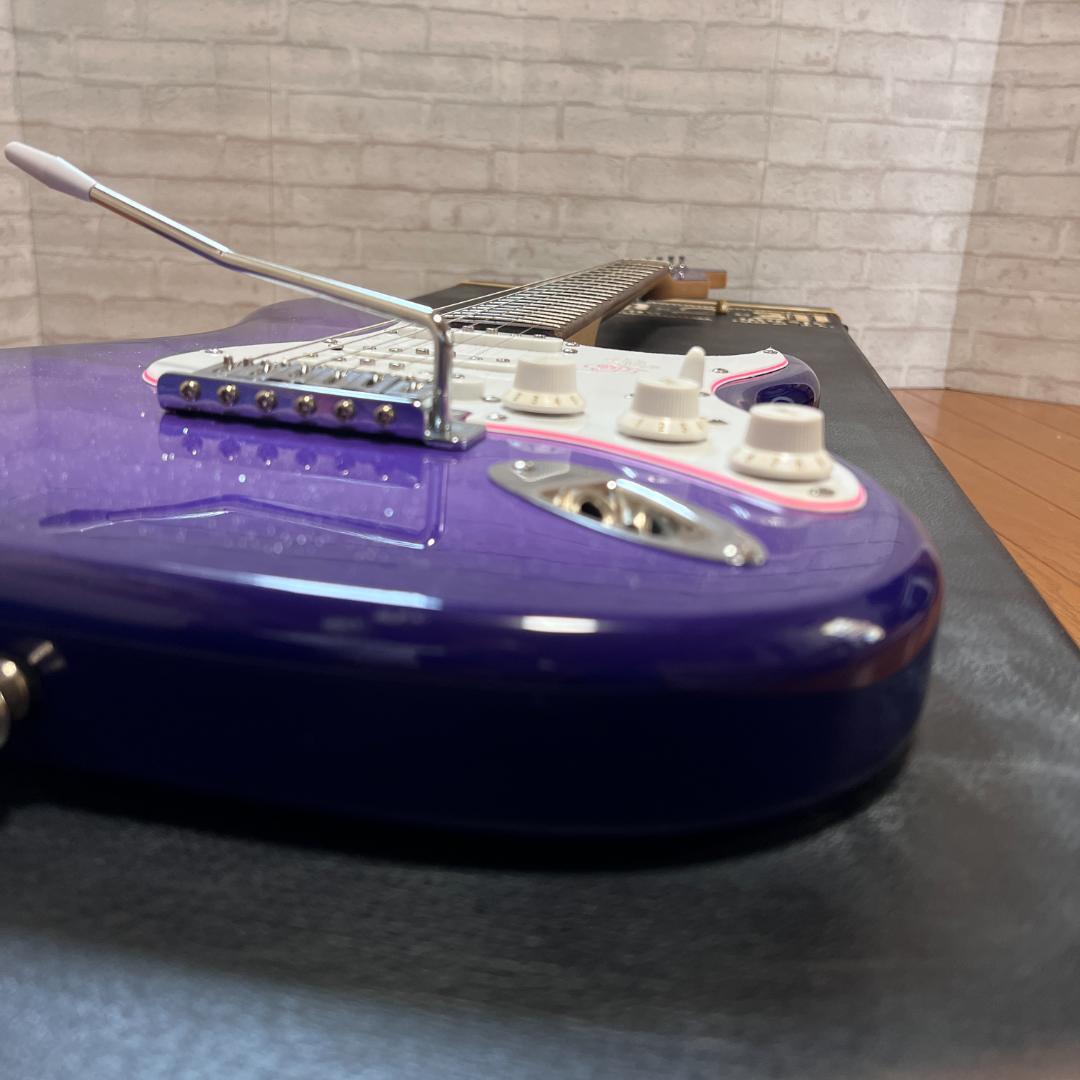 GYPSY ROSE ストラトタイプ エレキギター　パープル　紫　女子
