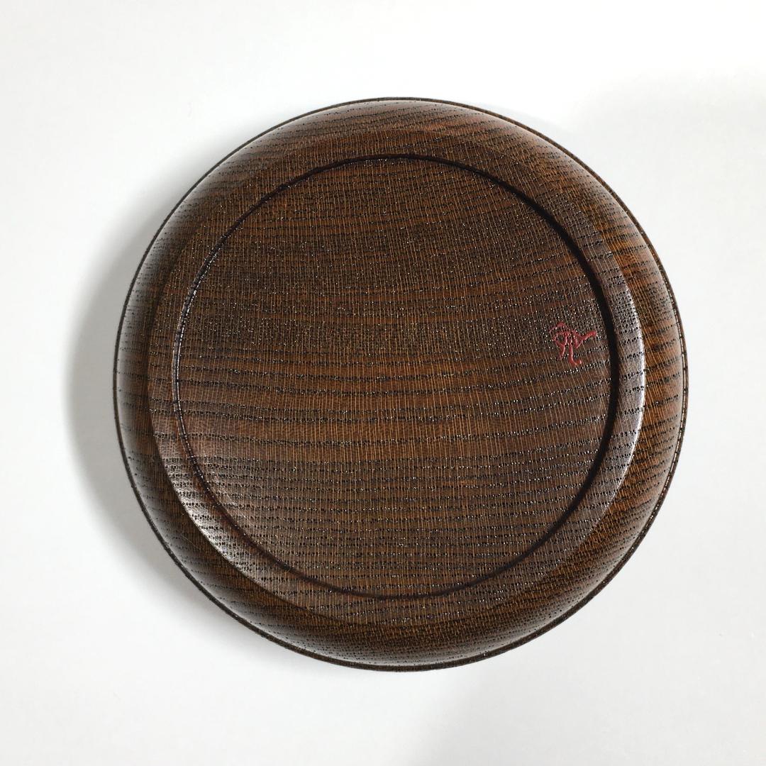 新品無傷完品 川端近左 作 太閤桐絵欅拭漆香合 共箱 茶道具 真作保証品