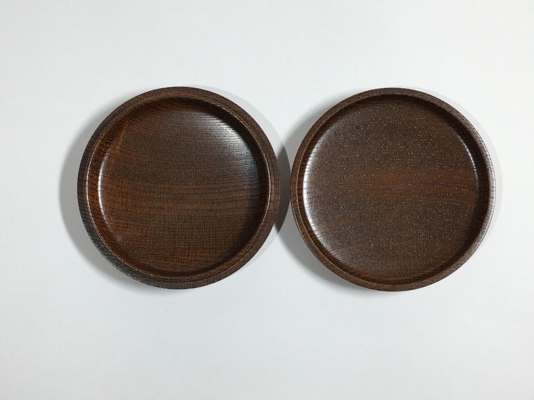 新品無傷完品 川端近左 作 太閤桐絵欅拭漆香合 共箱 茶道具 真作保証品