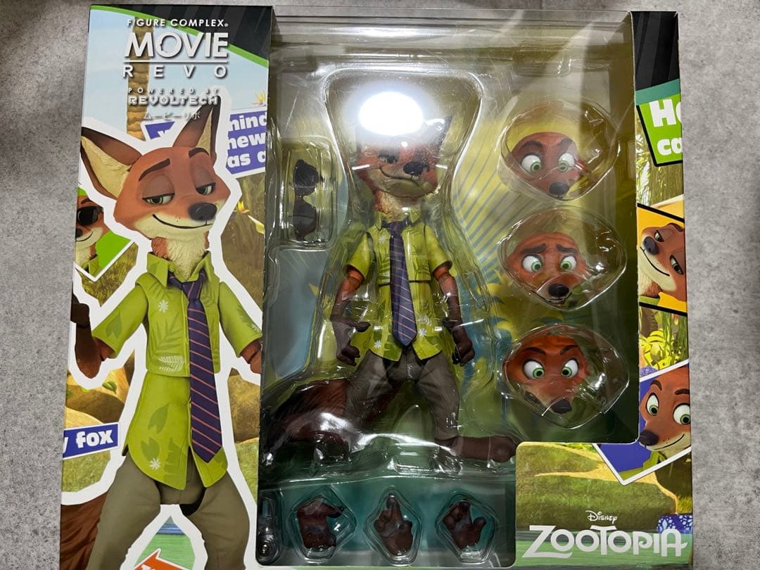 Zootopia ジュディ・ホップス ニック・ワイルド フィギュアセット　海洋堂