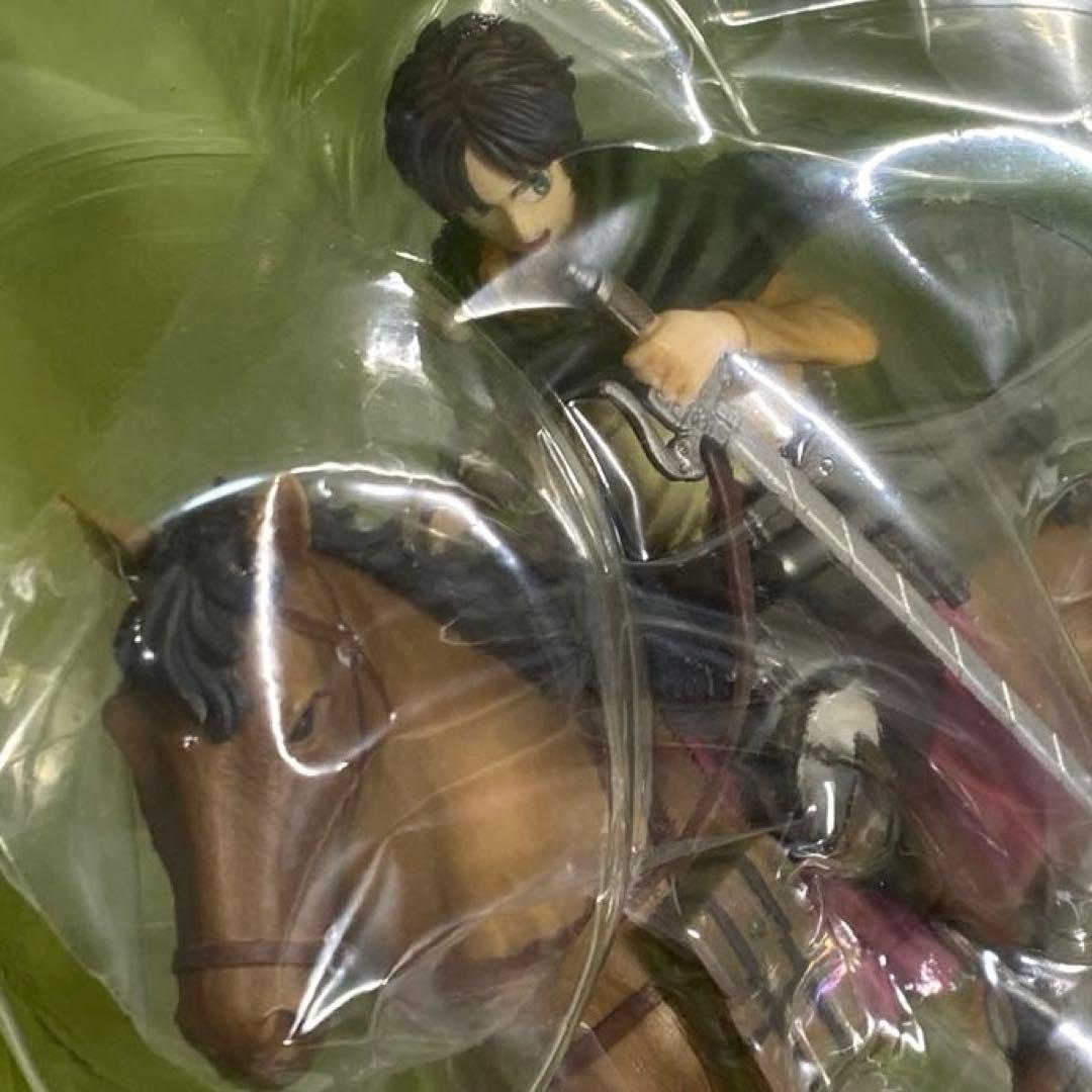 1番くじ 進撃の巨人 壁外調査女型捕縛作戦 A エレン 騎馬フィギュア