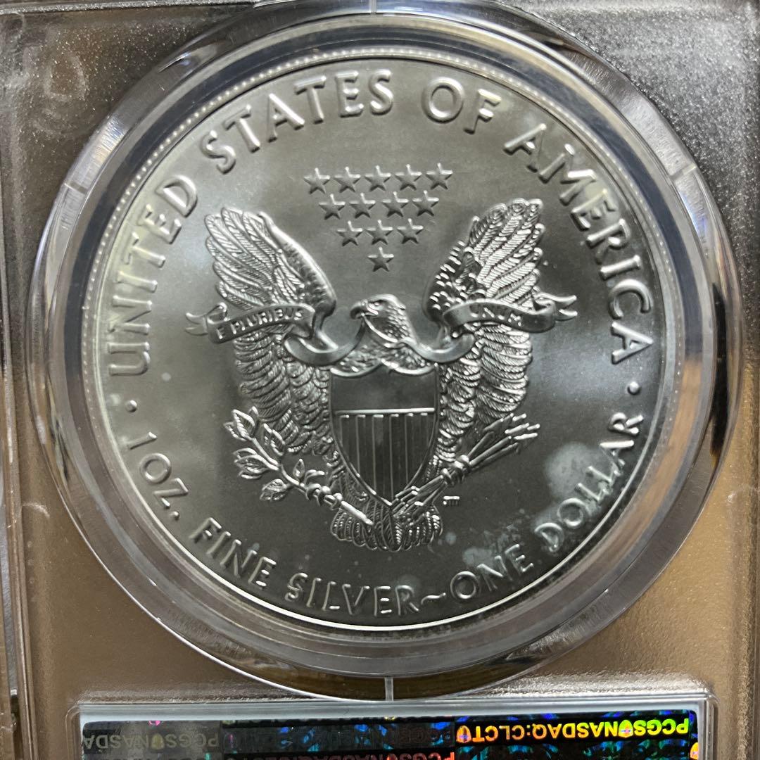 【新品】シルバー イーグル銀貨2021 Eagle PCGS MS70 T1