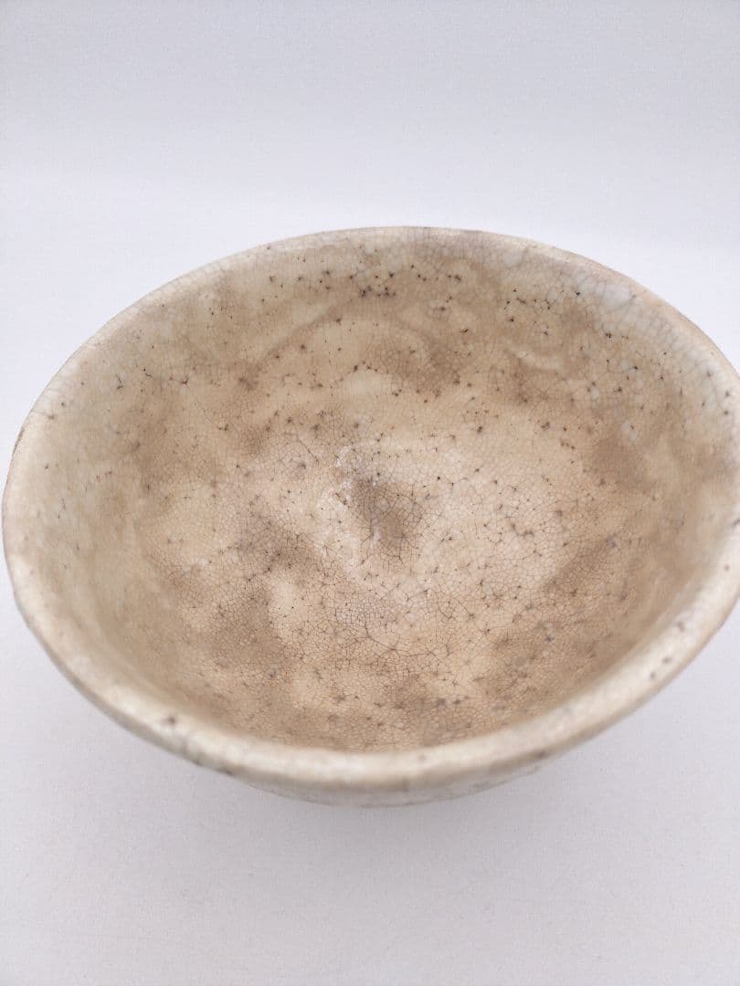 a914 茶碗 萩 岡田裕 木箱入 古物 茶道具