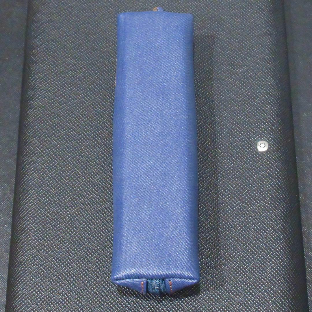 モンブラン ペンケース ペンポーチ デニム 2本用 124477