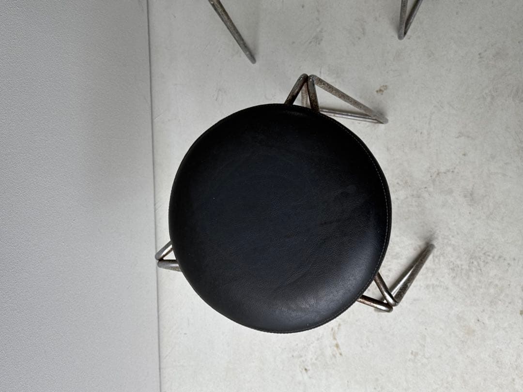 ２脚セット　天童木工　回転　スツール　椅子　ポストモダン　倉又史