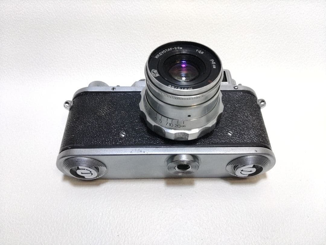 ゾルキー　 カメラ×4台 革カバー×1 ソビエト　Zorki