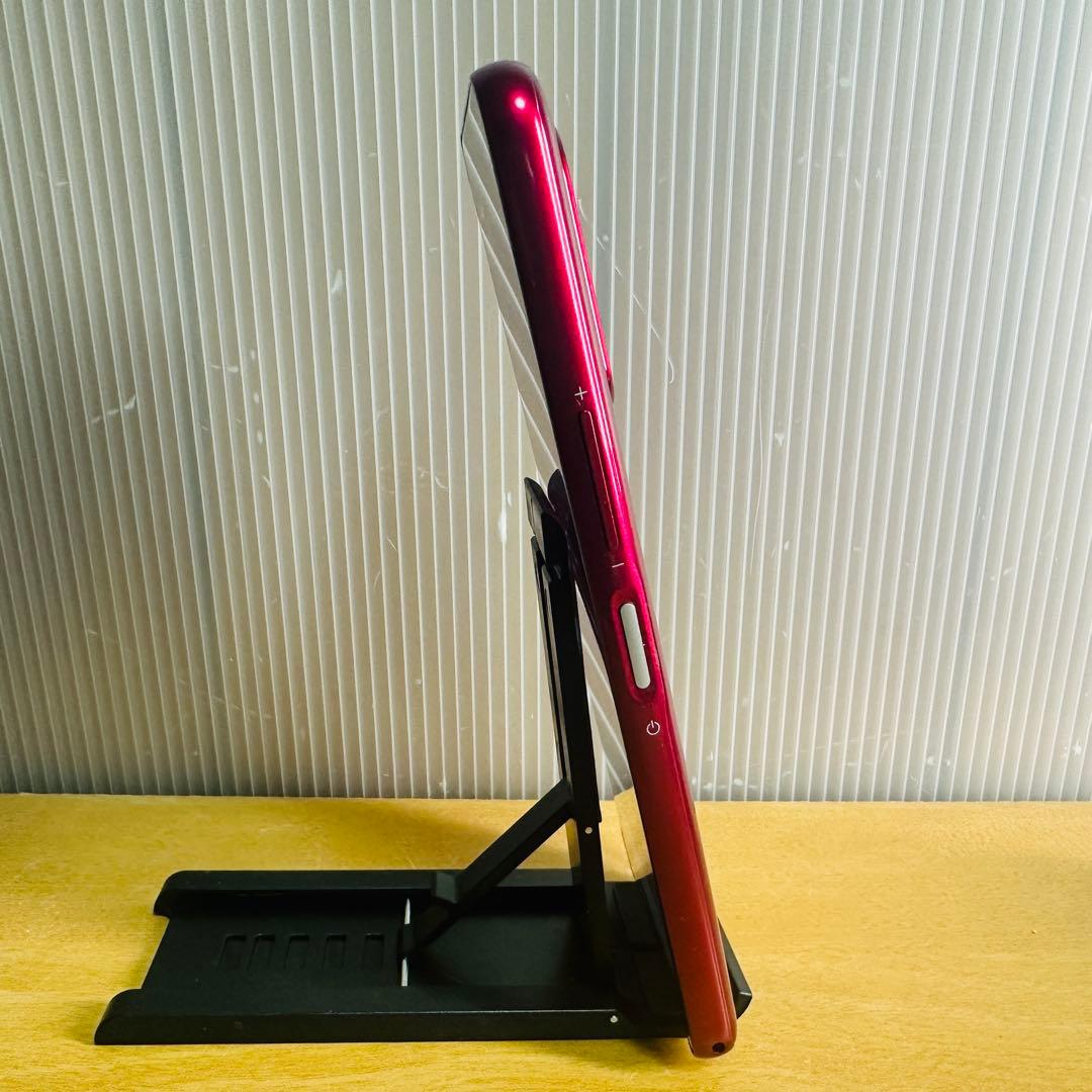 【極美品】 らくらくスマートフォンa A401FC レッド　SIMロック解除済