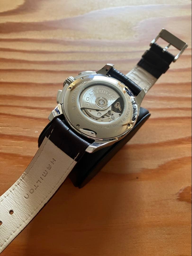 美品 HAMILTON ジャズマスター クロノグラフ