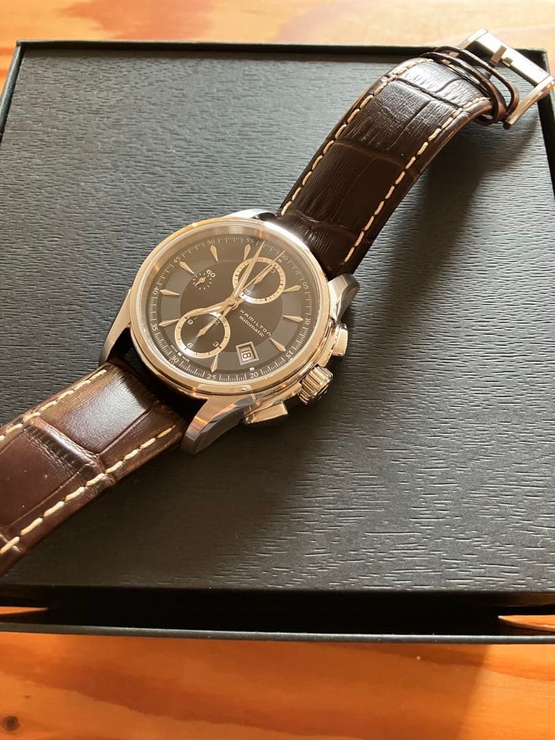 美品 HAMILTON ジャズマスター クロノグラフ