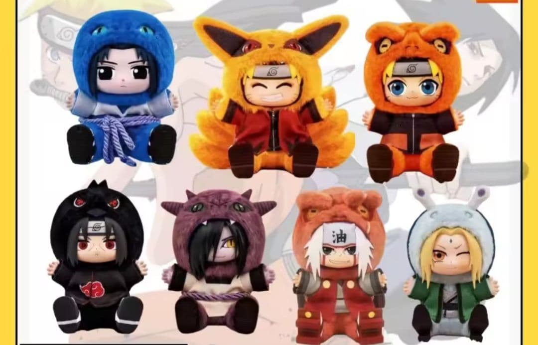 TOPTOY NARUTO 自来也 綱手 大蛇丸 ぬいぐるみ 3個セット