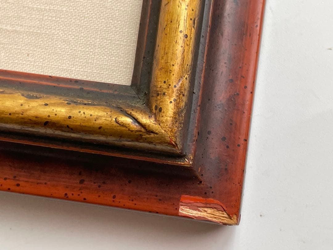 画家　梅原龍三郎　雲中天壇　リトグラフ　額入