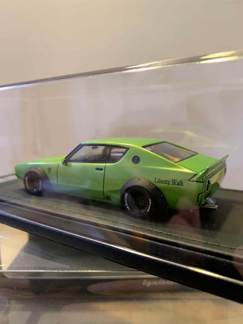 イグニッションモデル　1/43 LBWK ケンメリ グリーン