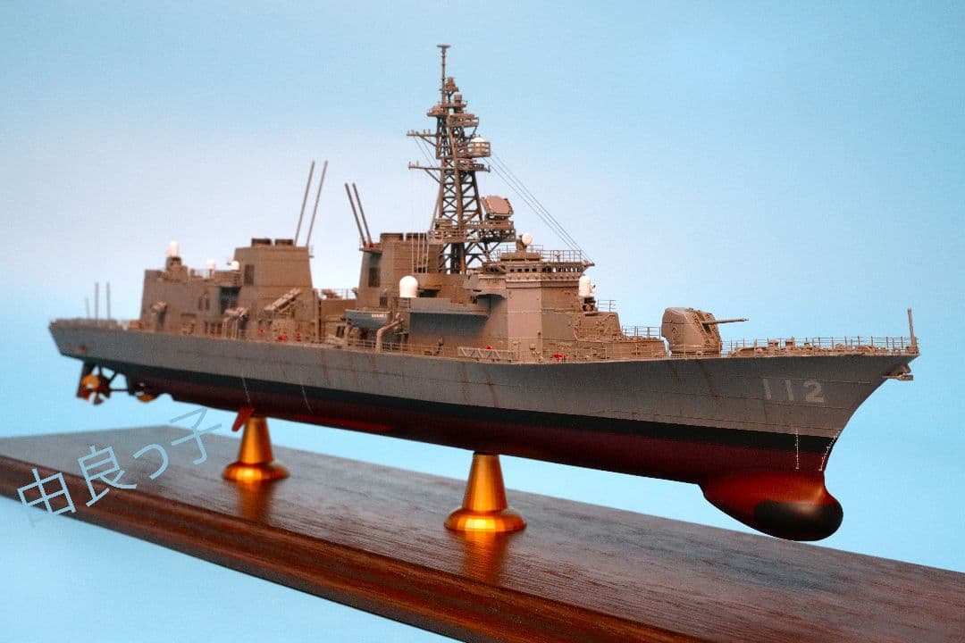 1/350 海上自衛隊 護衛艦まきなみ ロービジVer. 完成品