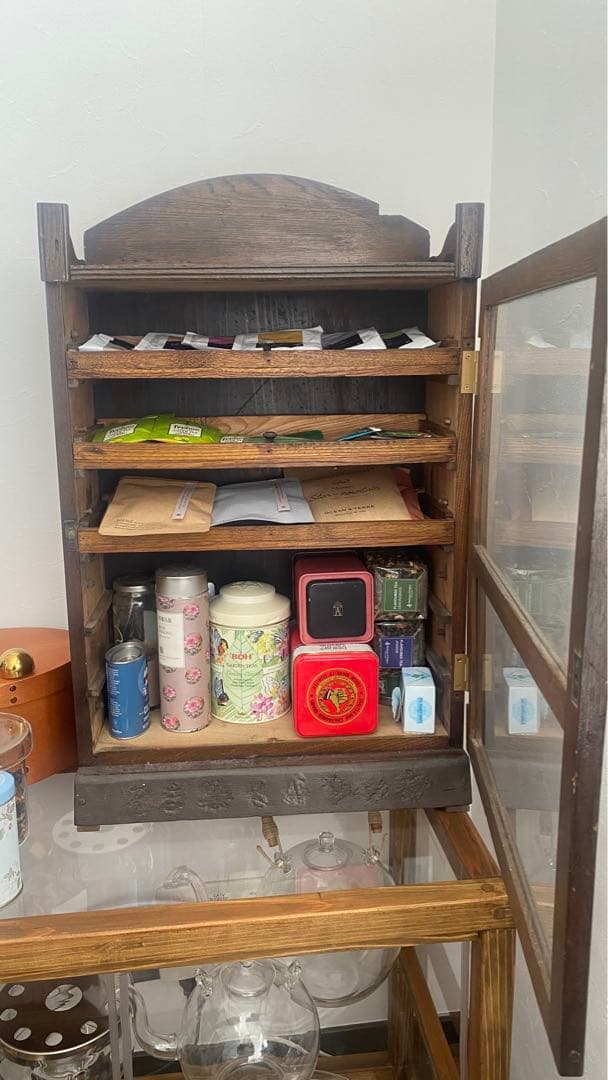 【希少】昭和レトロ　糸ケース　ディスプレイケース　什器