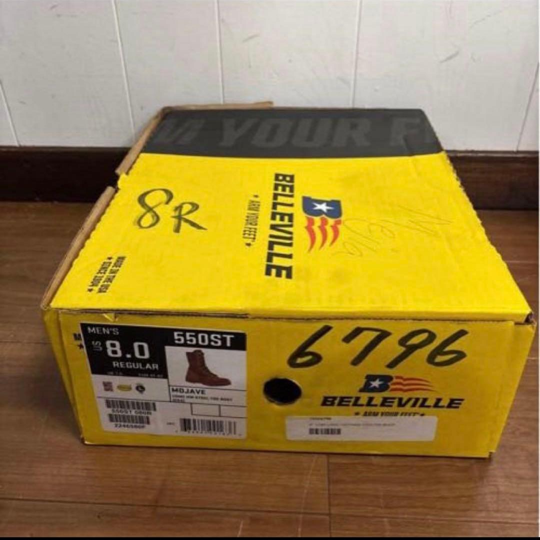 タグ付き　未使用品　米軍　実物　BELLEVILLE 26cm 送料無料