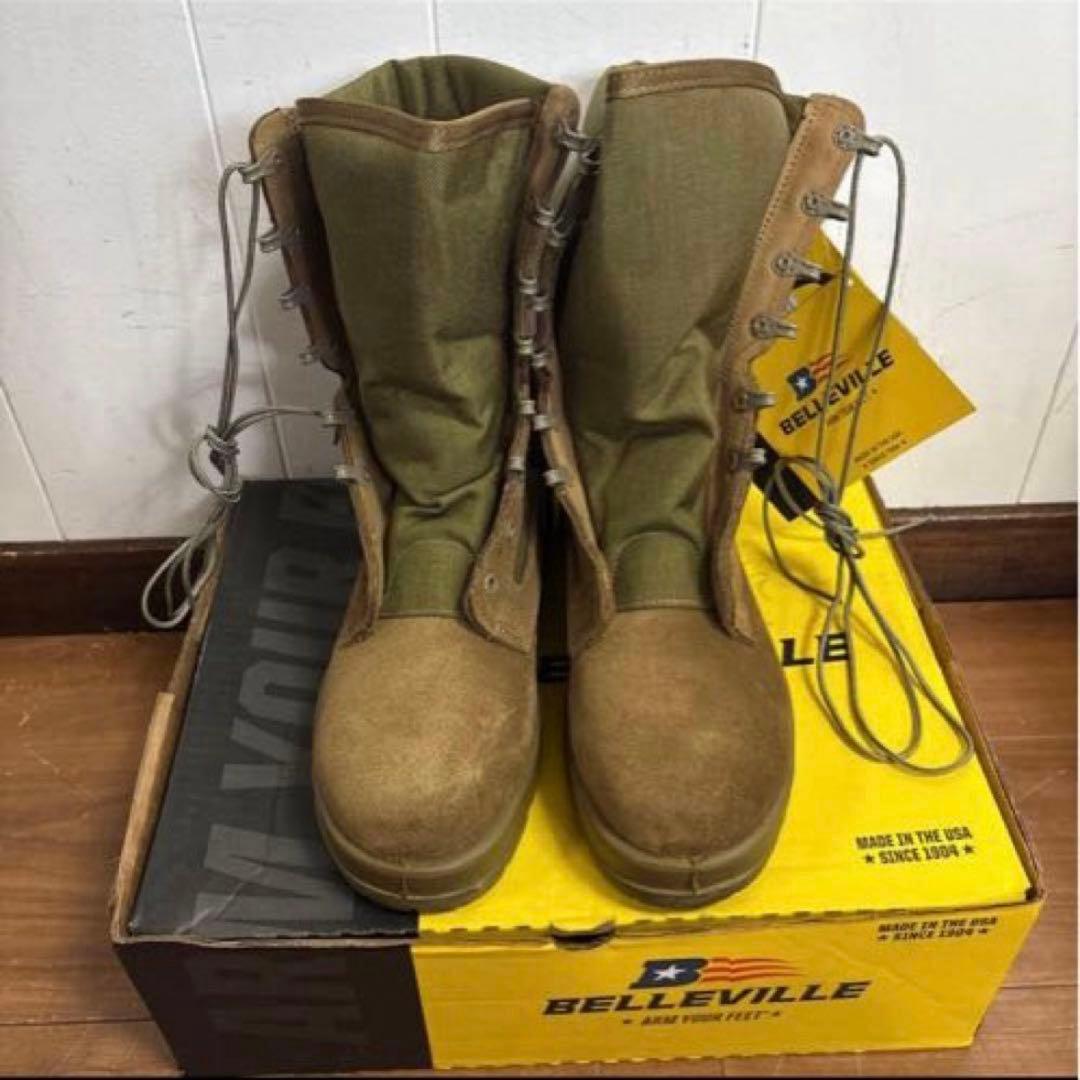 タグ付き　未使用品　米軍　実物　BELLEVILLE 26cm 送料無料