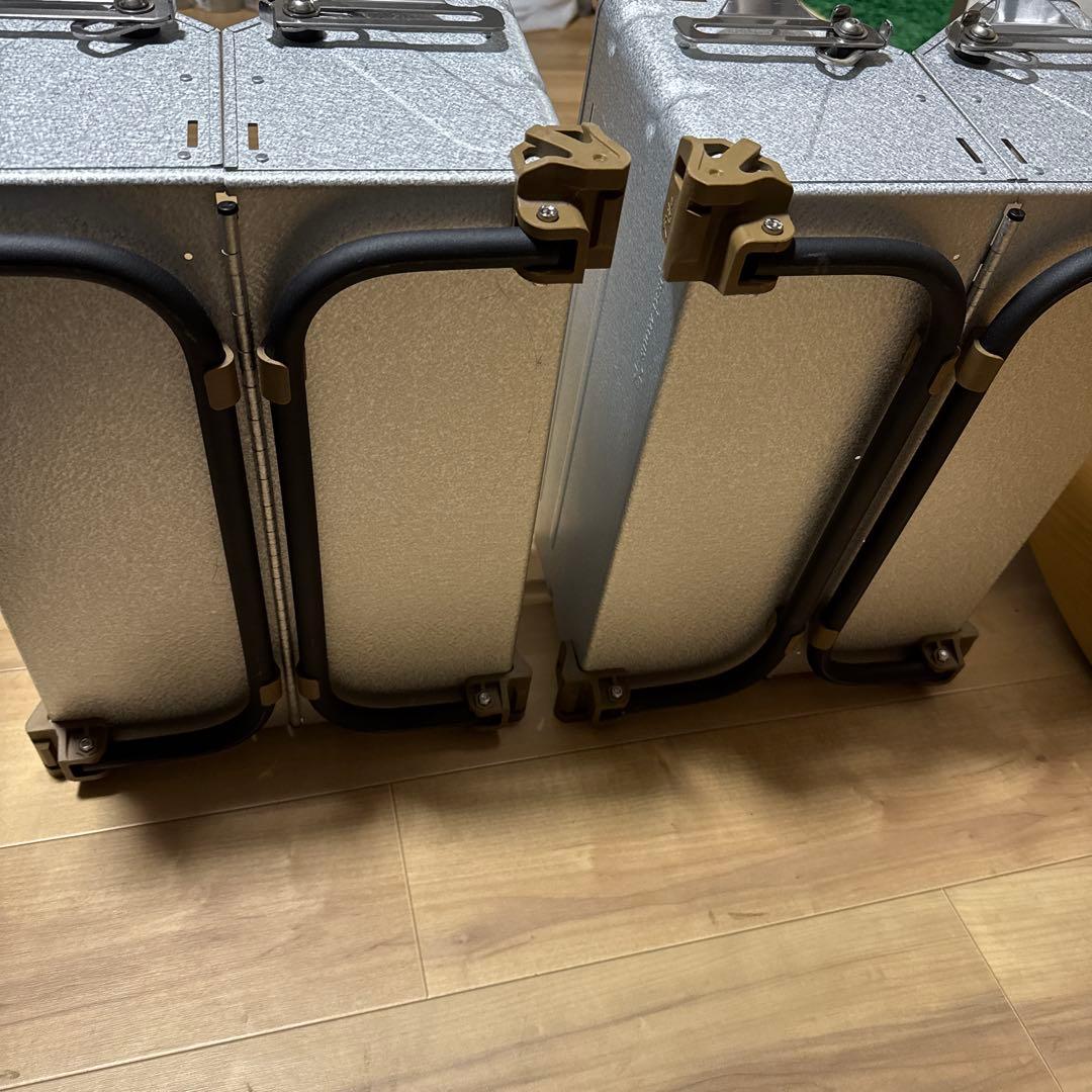  peak シェルフコンテナ25 2個とシェルコンレッグ