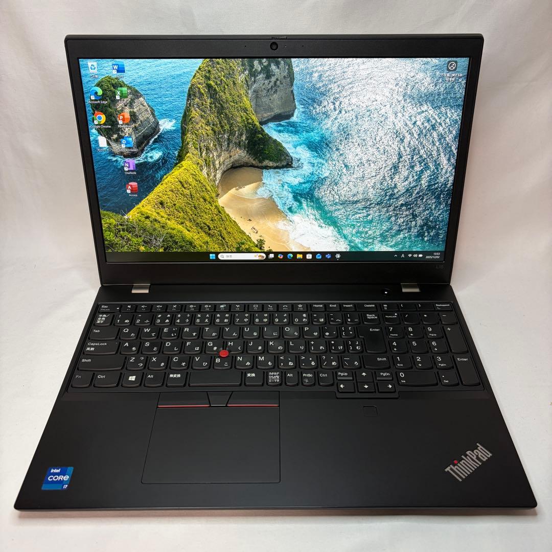 美品 ThinkPad L15 Gen2 第11世代 i7 16GB 512GB
