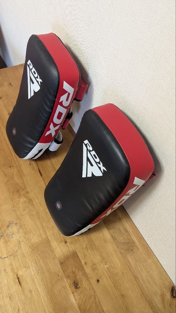 【美品】RDX キックミット レザー 革 2個 日本正規品