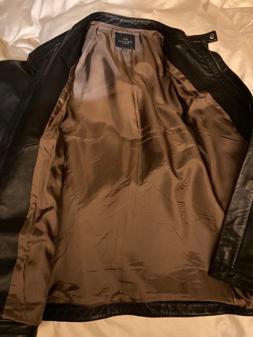 MOVER 50 シングルライダースジャケット　 L相当　秋　メンズ
