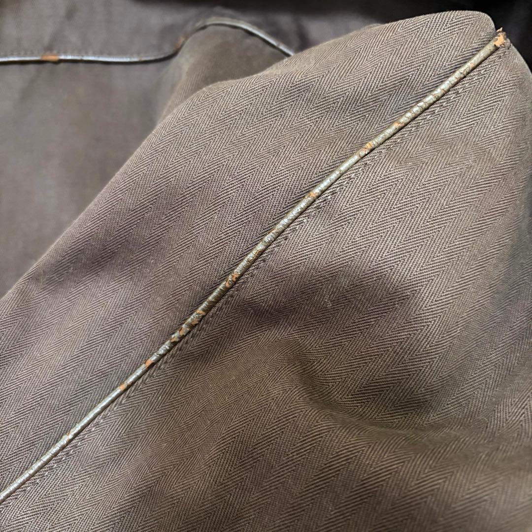 昌様　バーバリーブルーレーベル　M ブルゾン　ファー　ブラウン　チェック