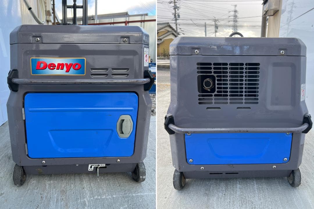 DENYO デンヨー 「GAW-190ES2」溶接機 & 発電機 12H1