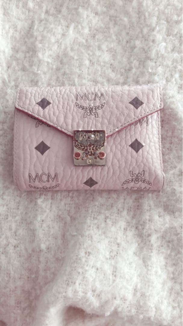 MCM 財布 パウダーピンク